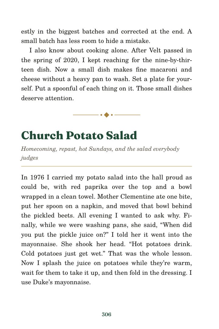 Page 306 of Mother Essie’s Kitchen: Church Potato Salad